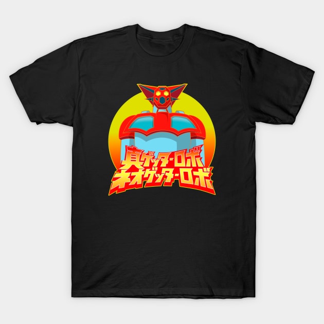 Getter Robo T-Shirt by GiGiGabutto